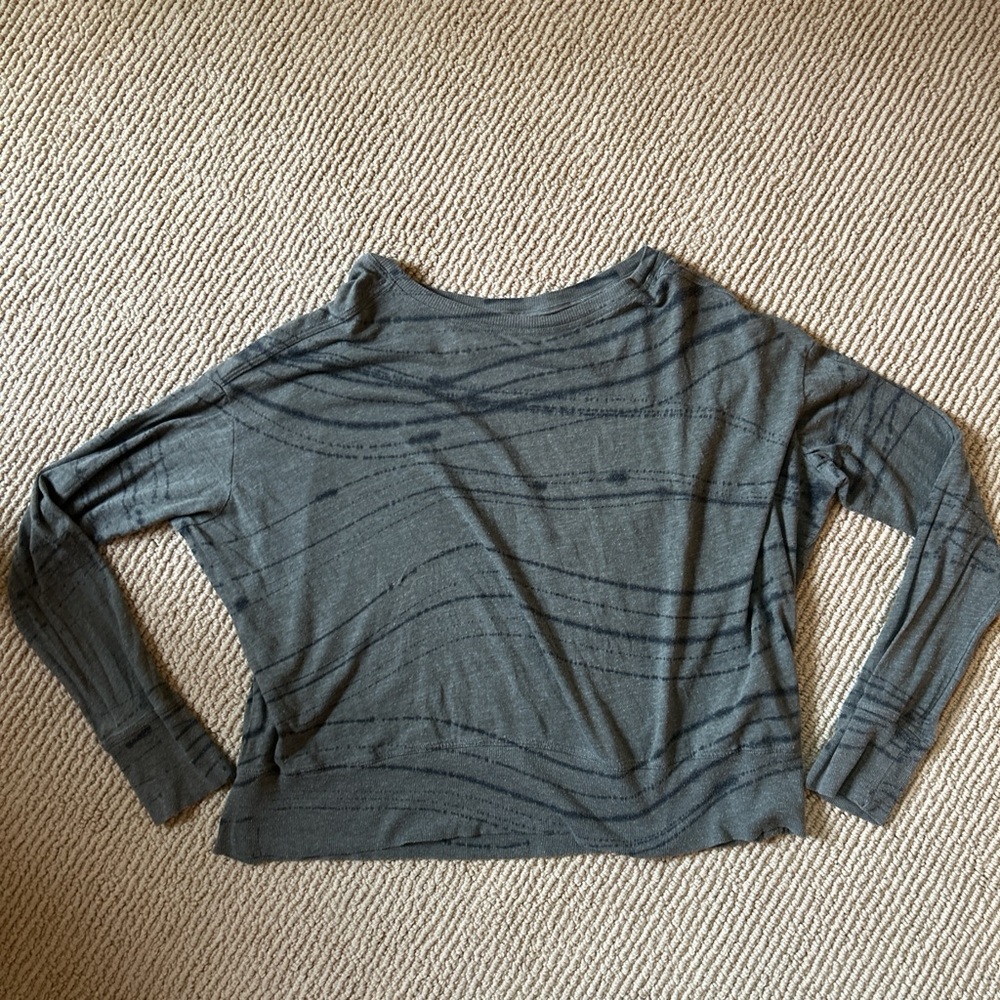 rag & bone Charcoal Gray Women's Sweatshirt